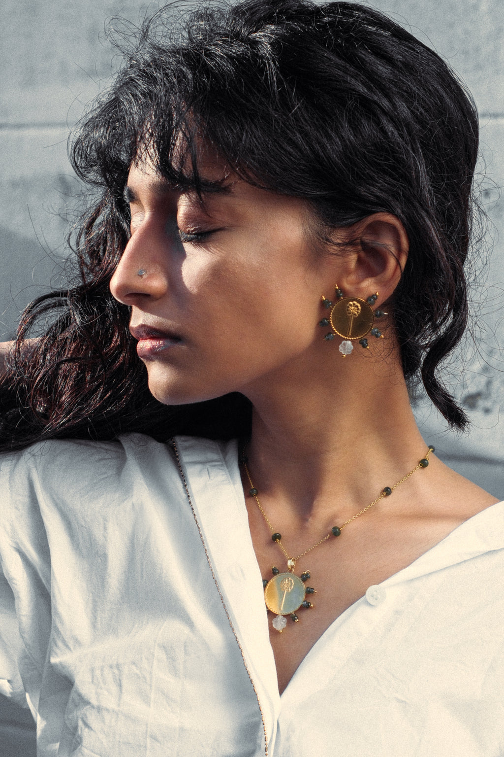 An Emerald Kind of Night Necklace
