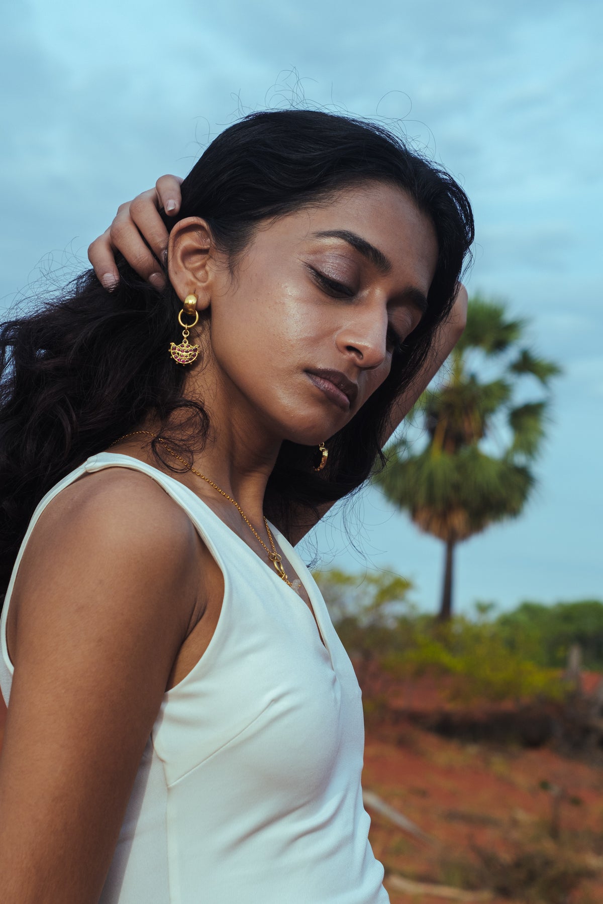 Under The Moonlight Earrings