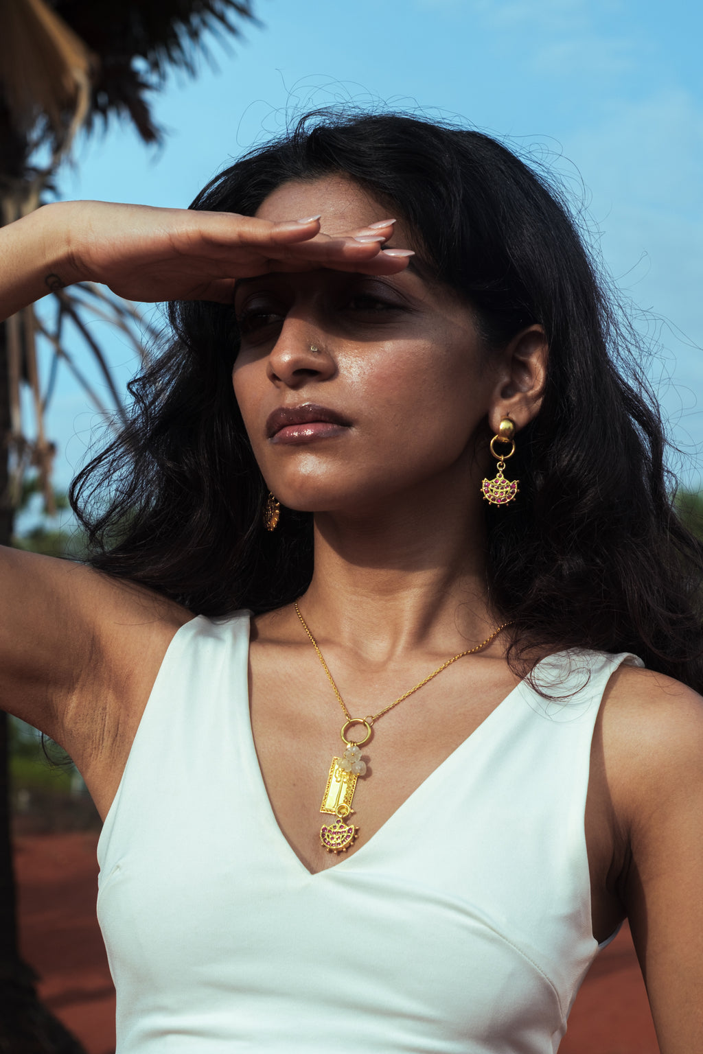Under The Moonlight Earrings