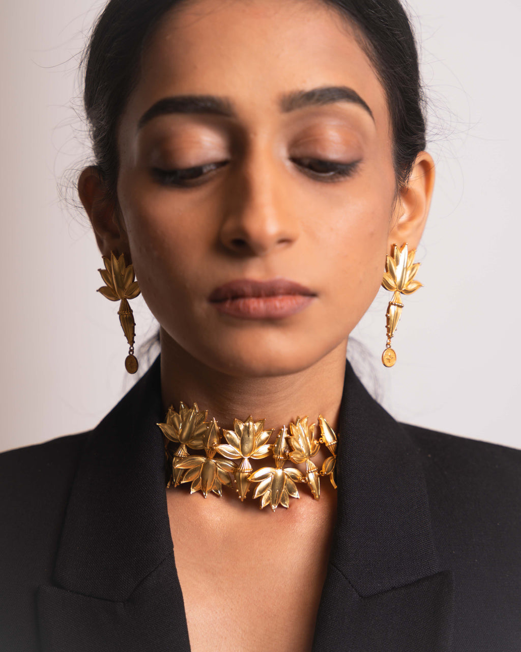 Banana Flower Earrings