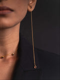 Morning Dew Shoulder Duster Earrings- 925 Silver