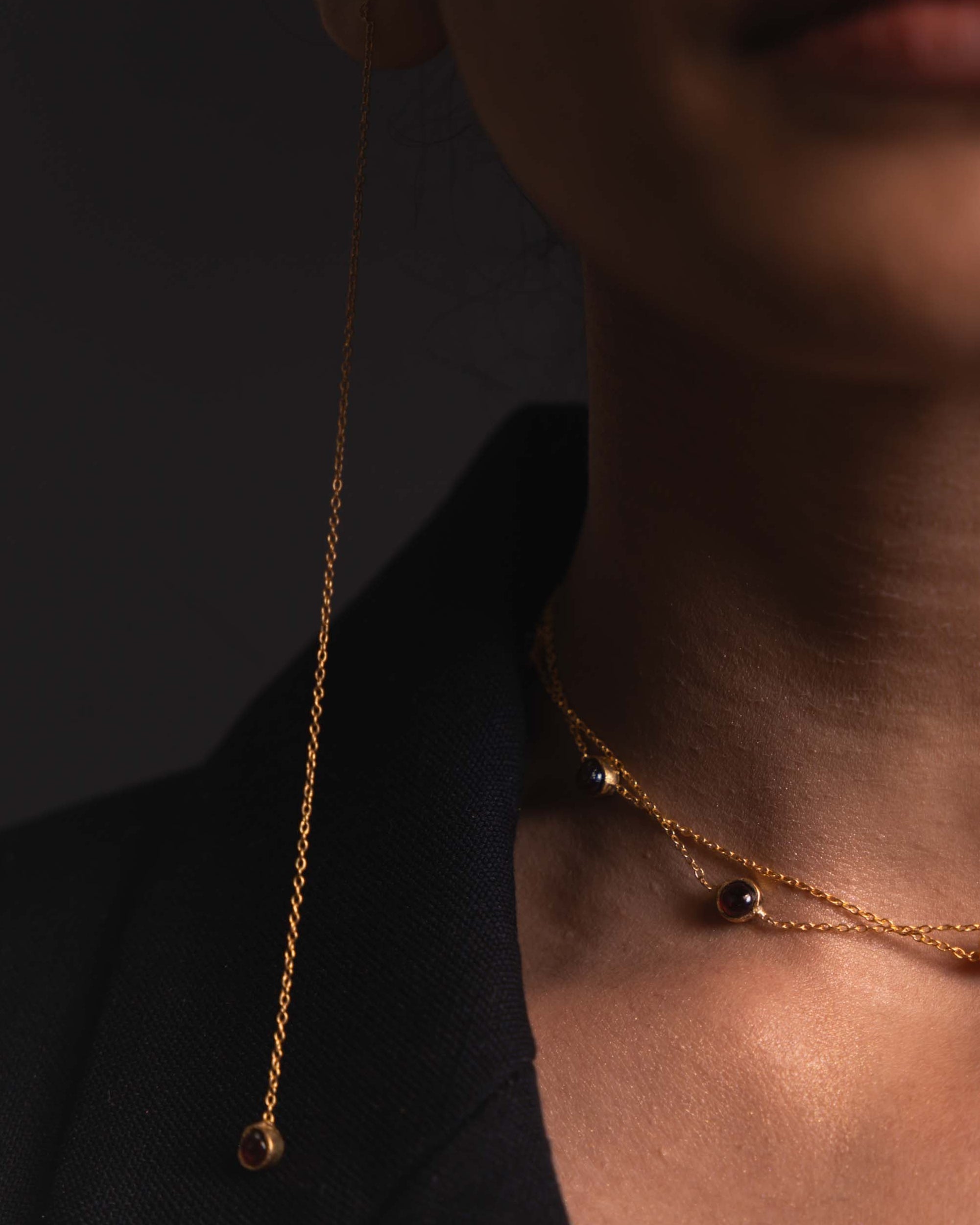 Morning Dew Choker Necklace- 925 Silver