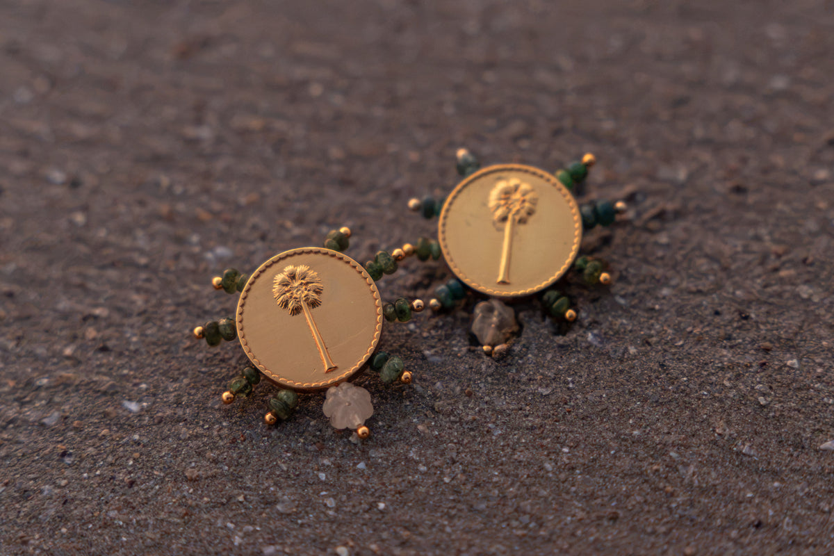 An Emerald Kind of Night Studs
