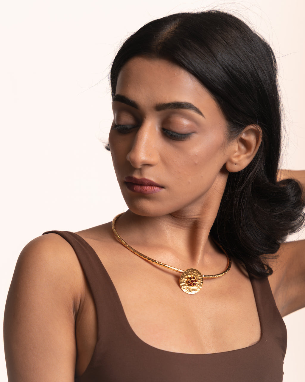 Flower Coin Choker
