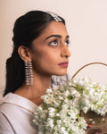 Spanish Jasmine Silver / Gajra Earrings