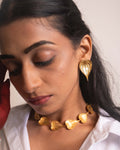 Betel Leaf Studs - Gold