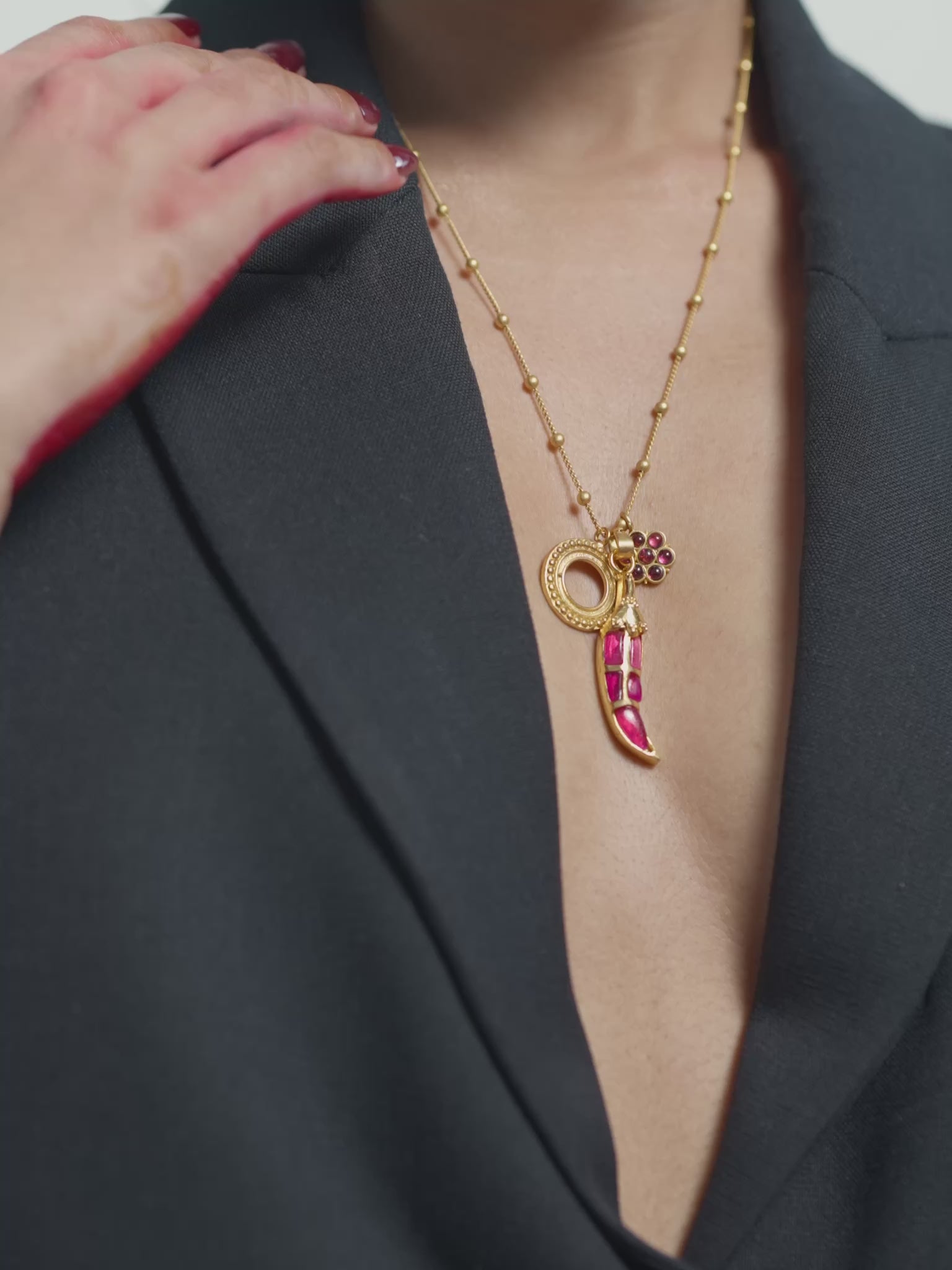 Chilli Charms Pendant