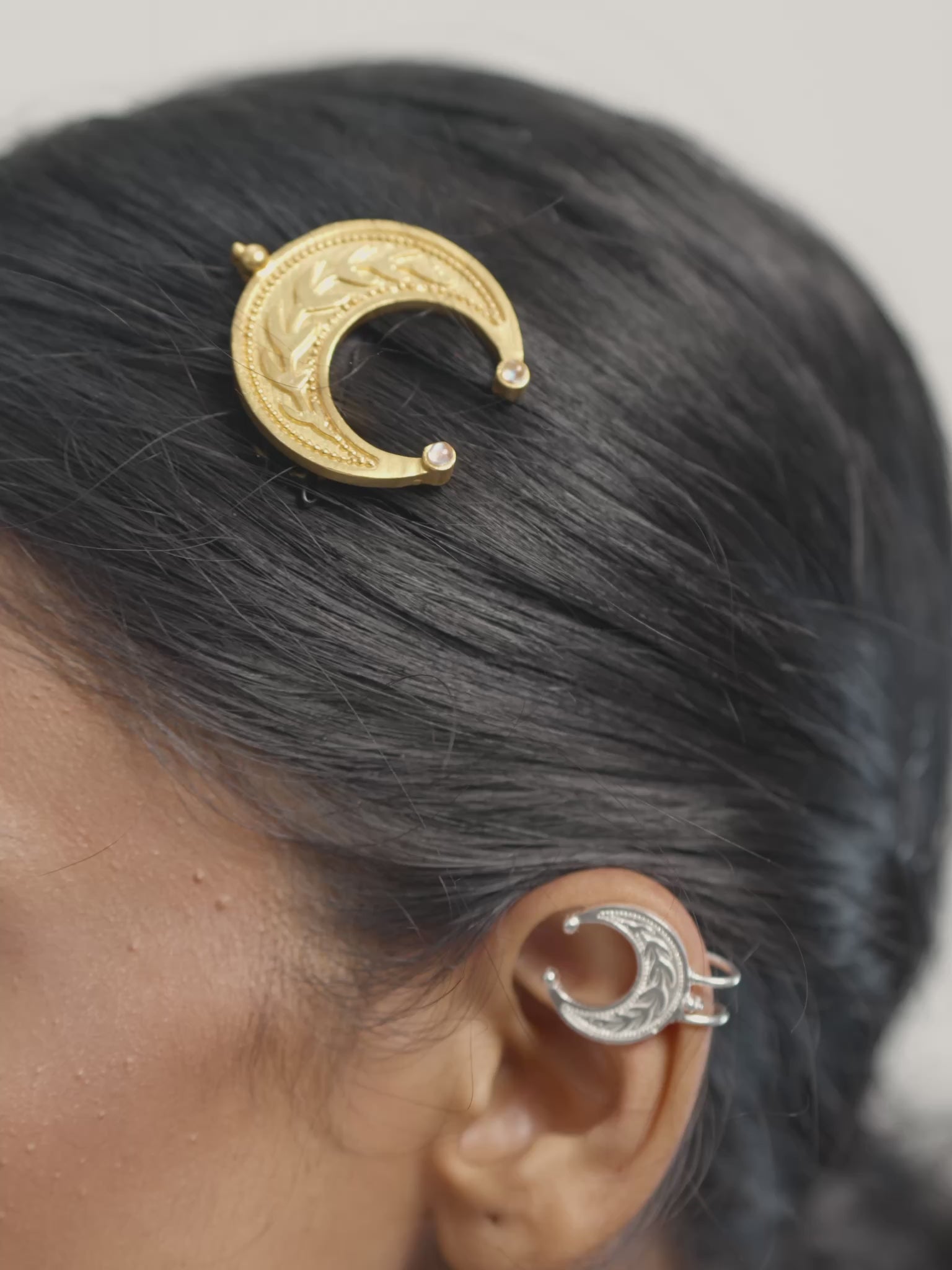 Moon Ear Cuff