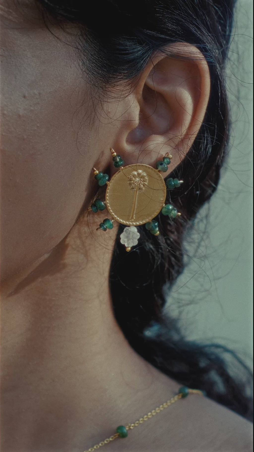 An Emerald Kind of Night Studs